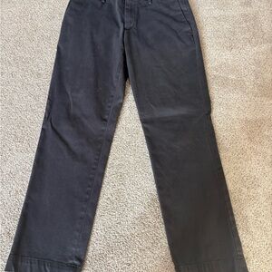 Banana Republic Men's Aiden Chino Charcoal Gray Dress Pants Men’s Size 32 X 30
